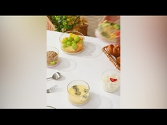 2024 नई रसोई खाद्य बंद कंटेनर माइक्रोवेव सुरक्षित उच्च बोरोसिलिकेट ग्लास लंच बॉक्स